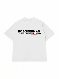 Áo Thun Relaxed Fit Hồ Sơ Bệnh Án