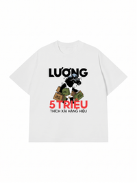 Áo Thun Relaxed Fit Thích Xài Hàng Hiệu