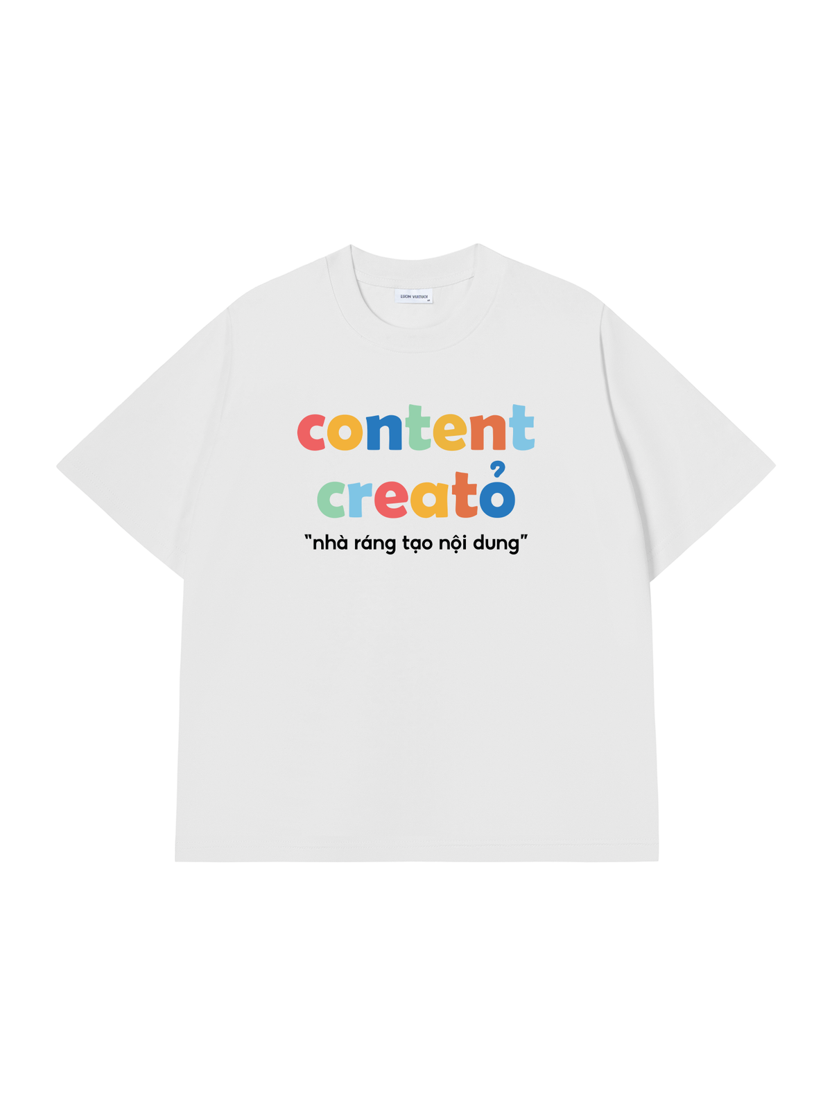 Áo Thun Relaxed Fit Content Creator