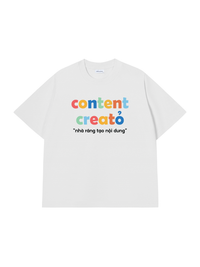 Áo Thun Relaxed Fit Content Creator