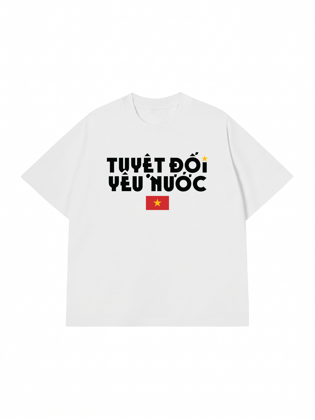 Áo Thun Relaxed Fit Tuyệt Đối Yêu Nước