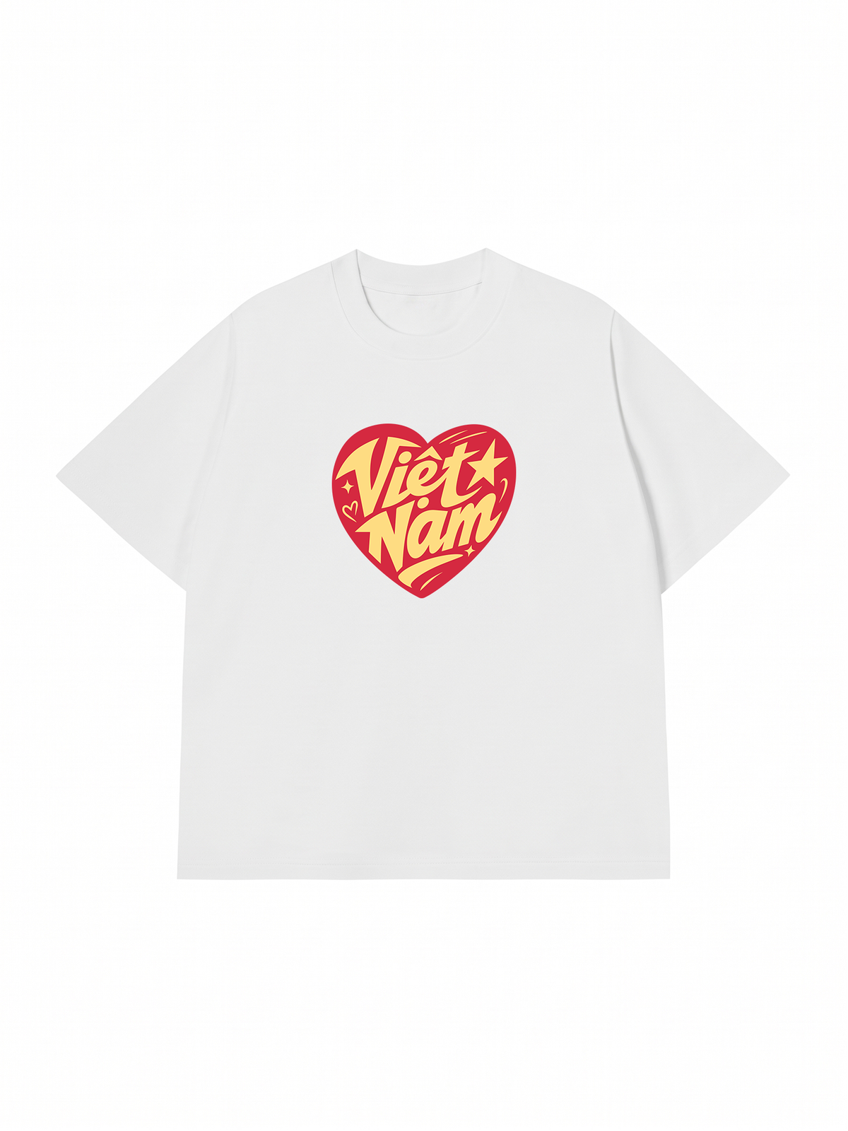 Áo Thun Relaxed Fit I Love Việt Nam