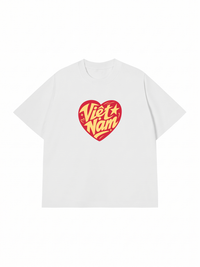 Áo Thun Relaxed Fit I Love Việt Nam