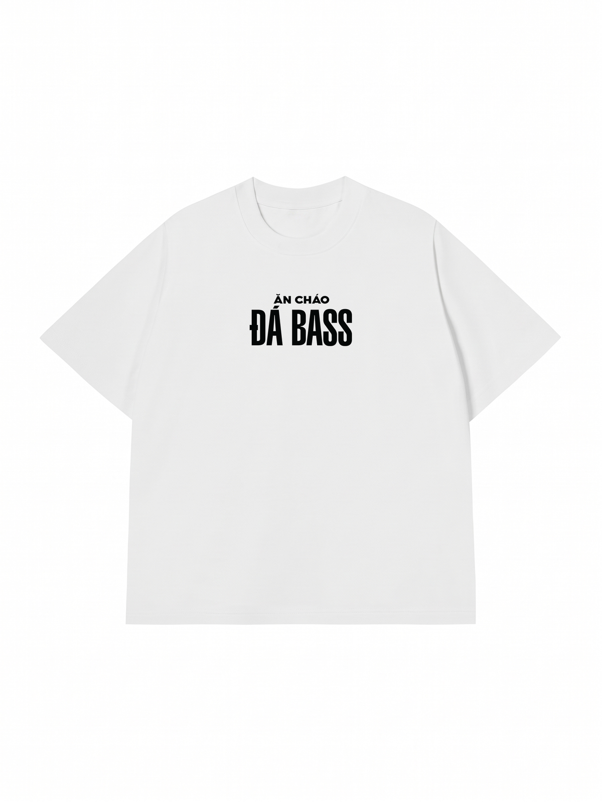 Áo Thun Relaxed Fit Ăn Cháo Đá Bass