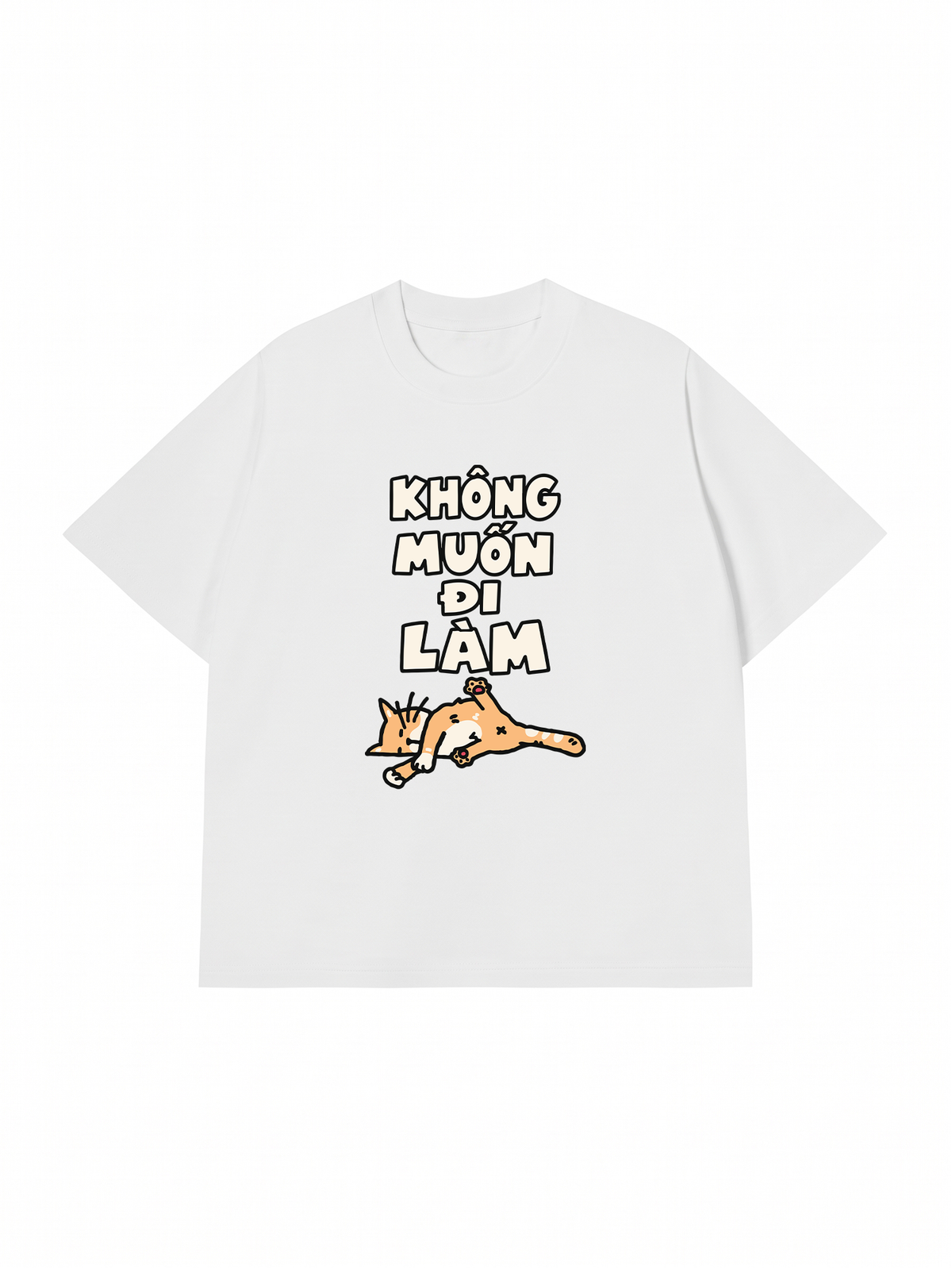 Áo Thun Relaxed Fit Không Muốn Đi