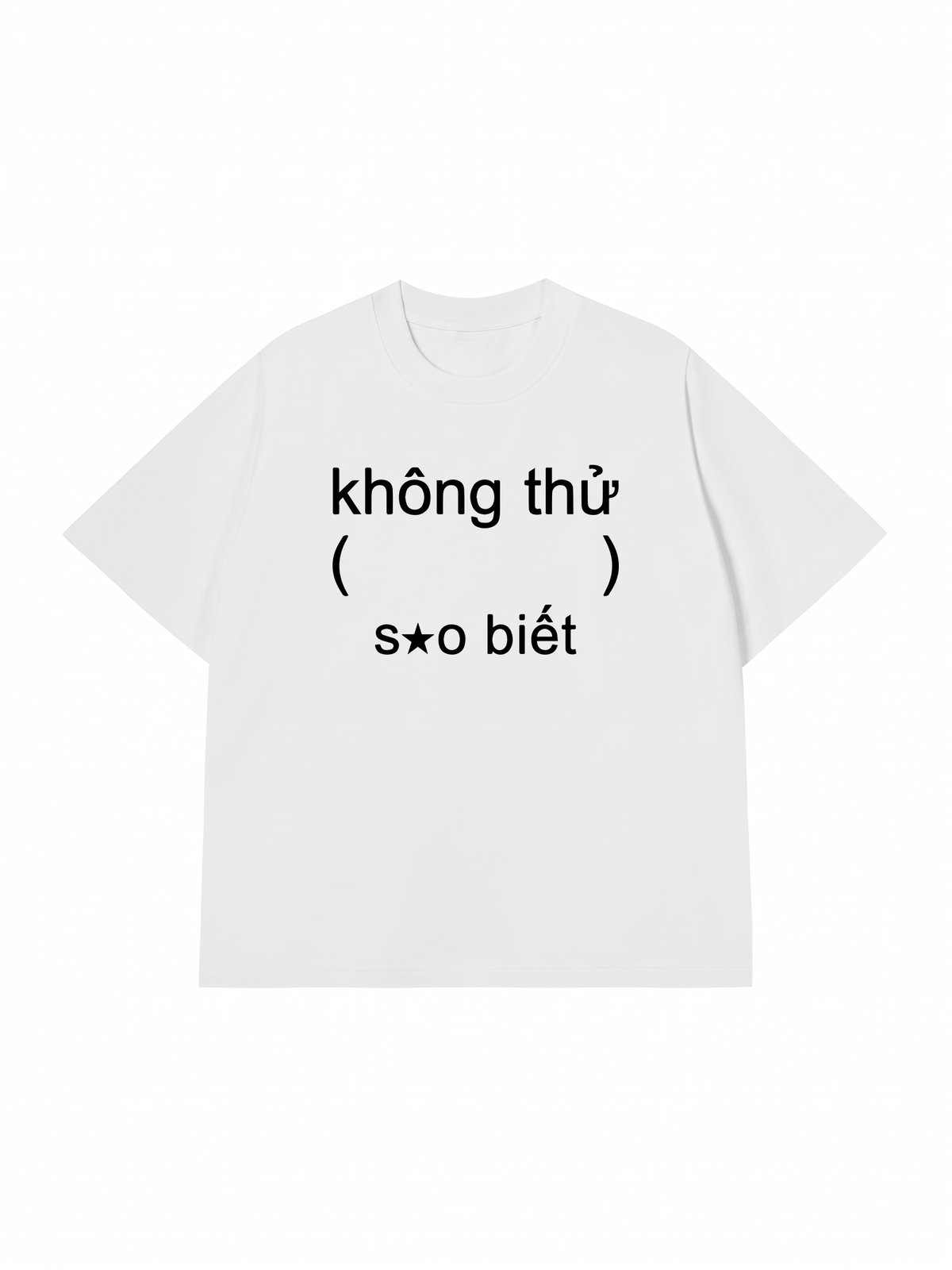 Áo Thun Relaxed Fit Không Thử Sao Biết