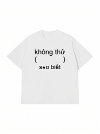 Áo Thun Relaxed Fit Không Thử Sao Biết