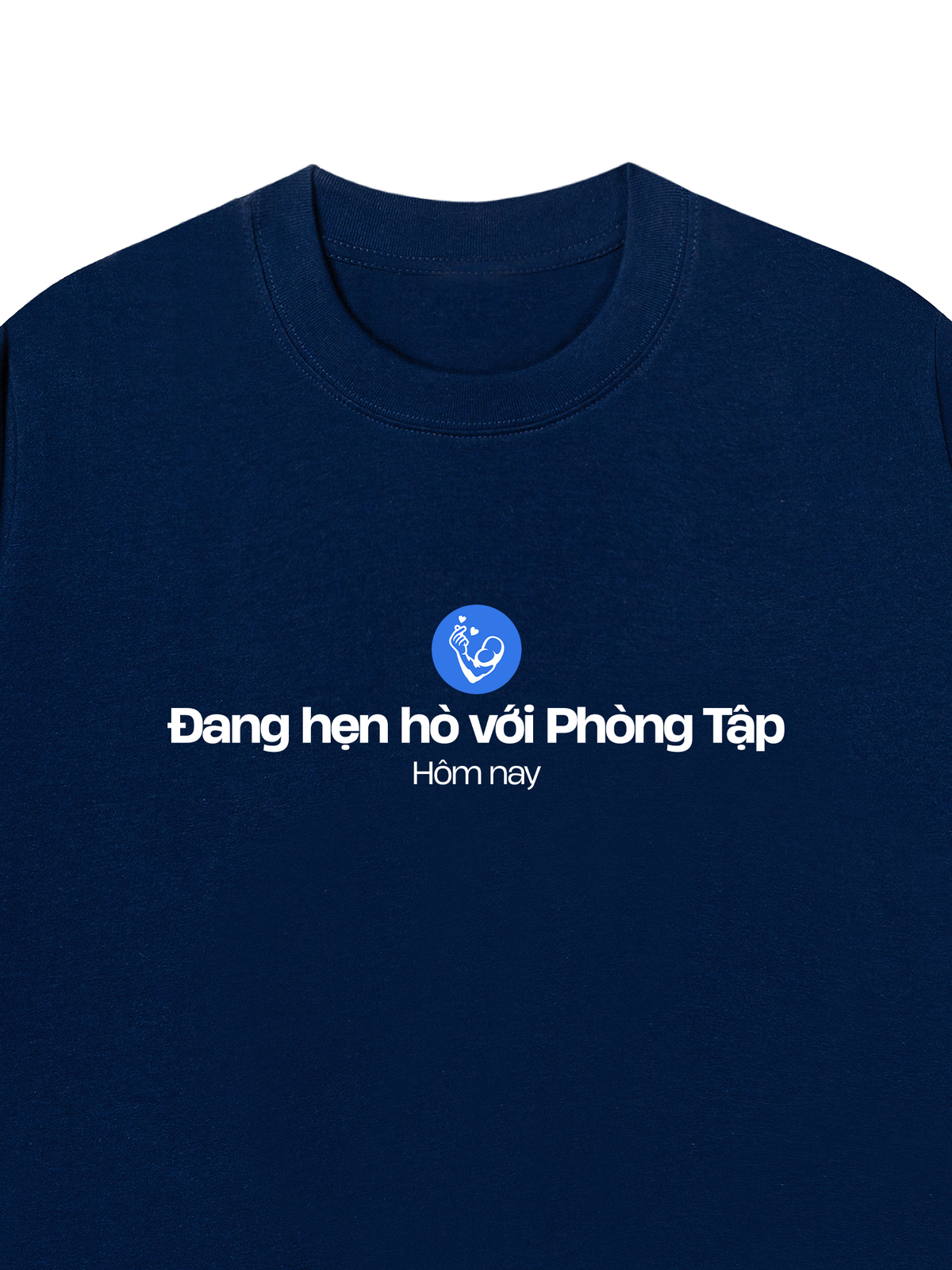 Áo Thun Relaxed Fit Hẹn Hò Phòng Tập