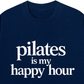 Áo Thun Relaxed Fit Pilates Is My Happy Hour