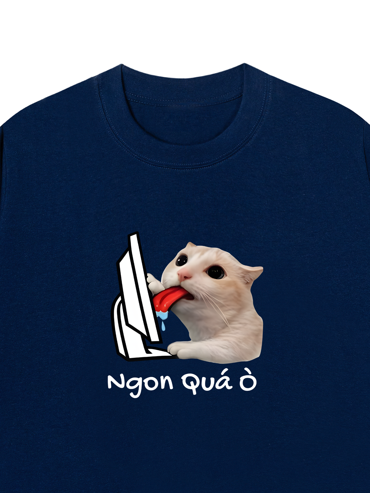 Áo Thun Relaxed Fit Ngon Quá À