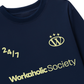 Áo Dài Tay Workaholic Society