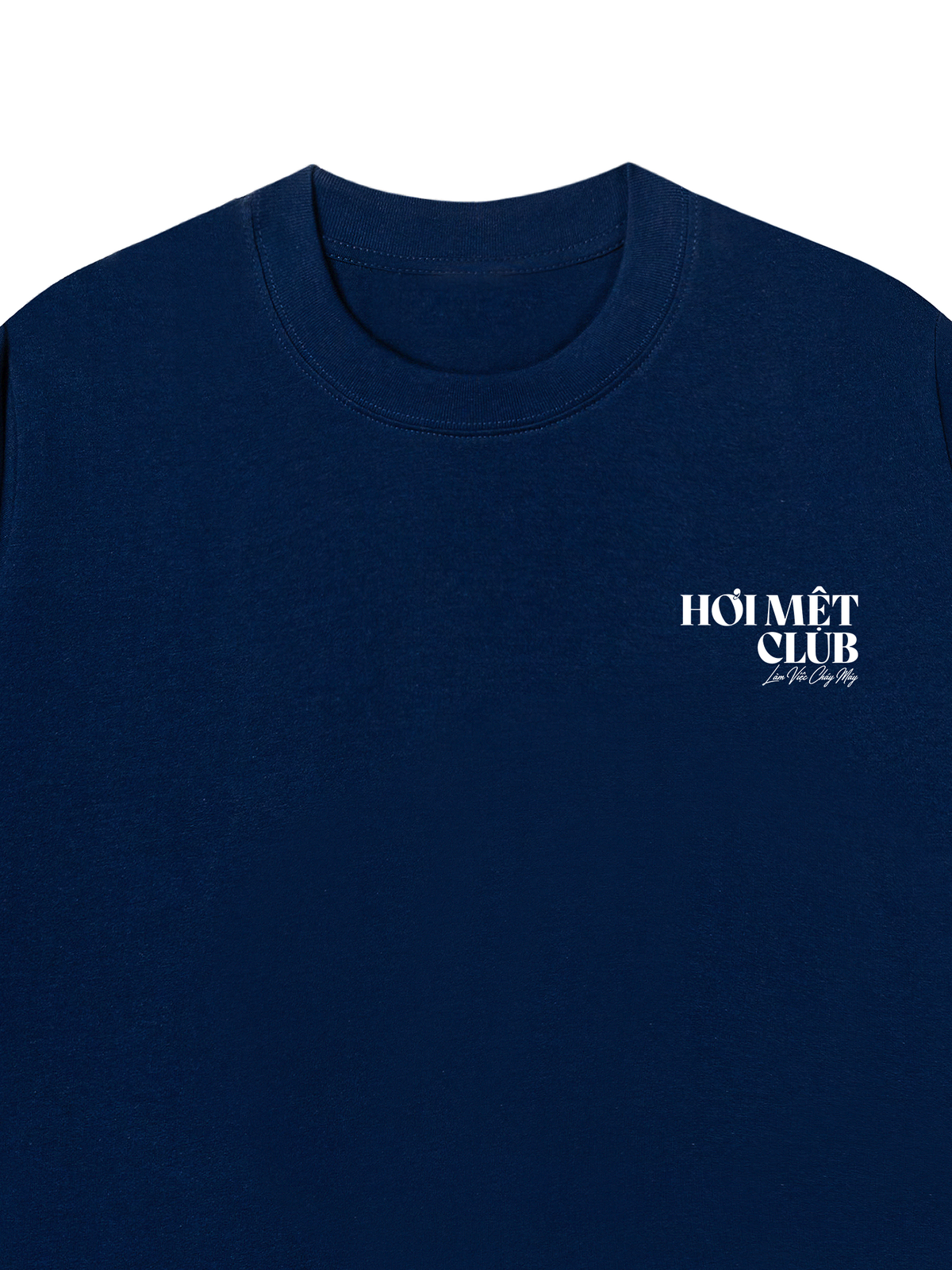 Áo Thun Relaxed Fit Làm Việc Cháy Máy
