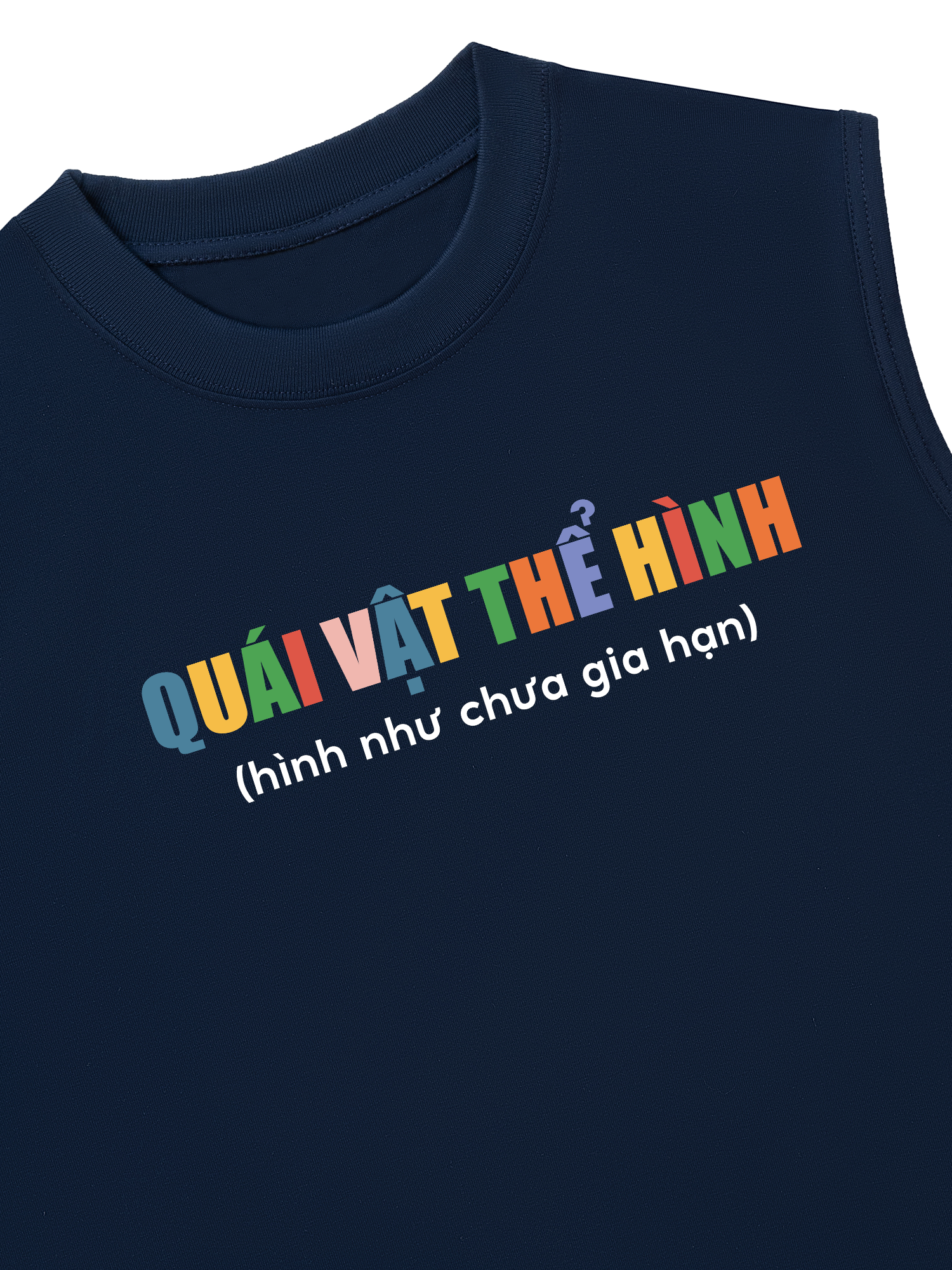 Áo Ba Lỗ Relaxed Fit Quái Vật Thể Hình