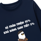 Áo Dài Tay Độ Thân Thiện 95%