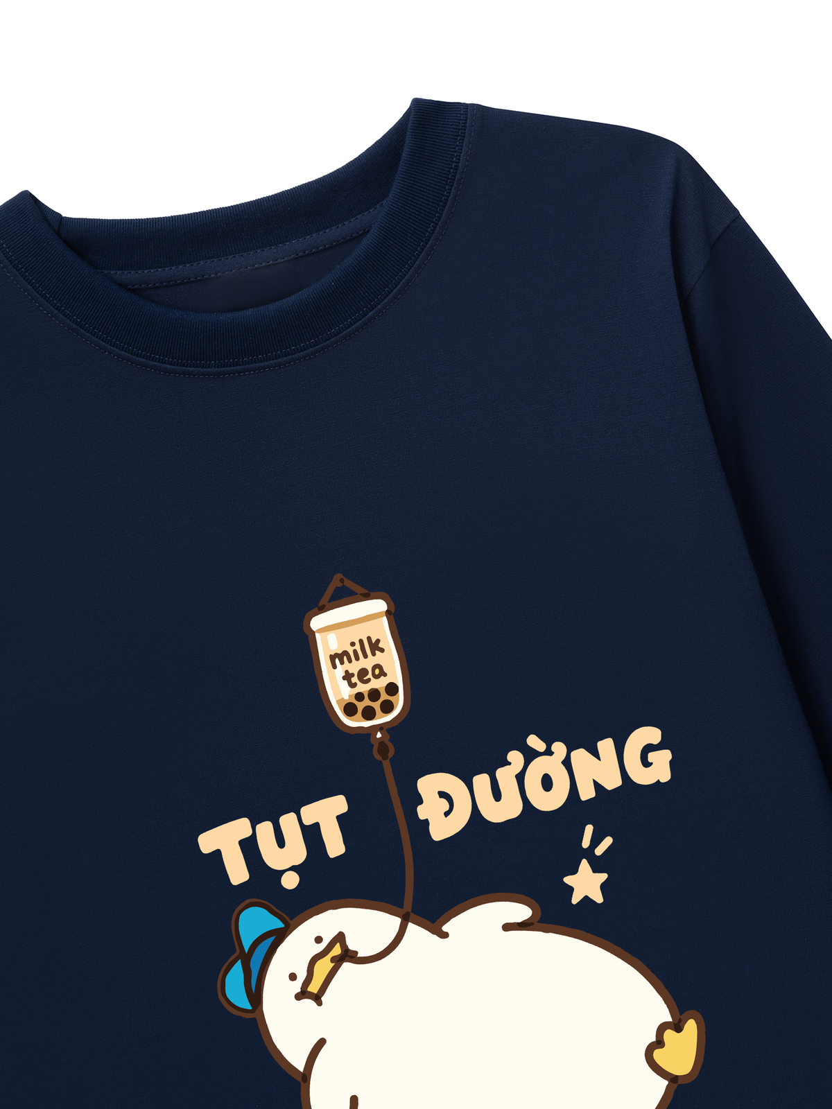 Áo Dài Tay Tụt Đường