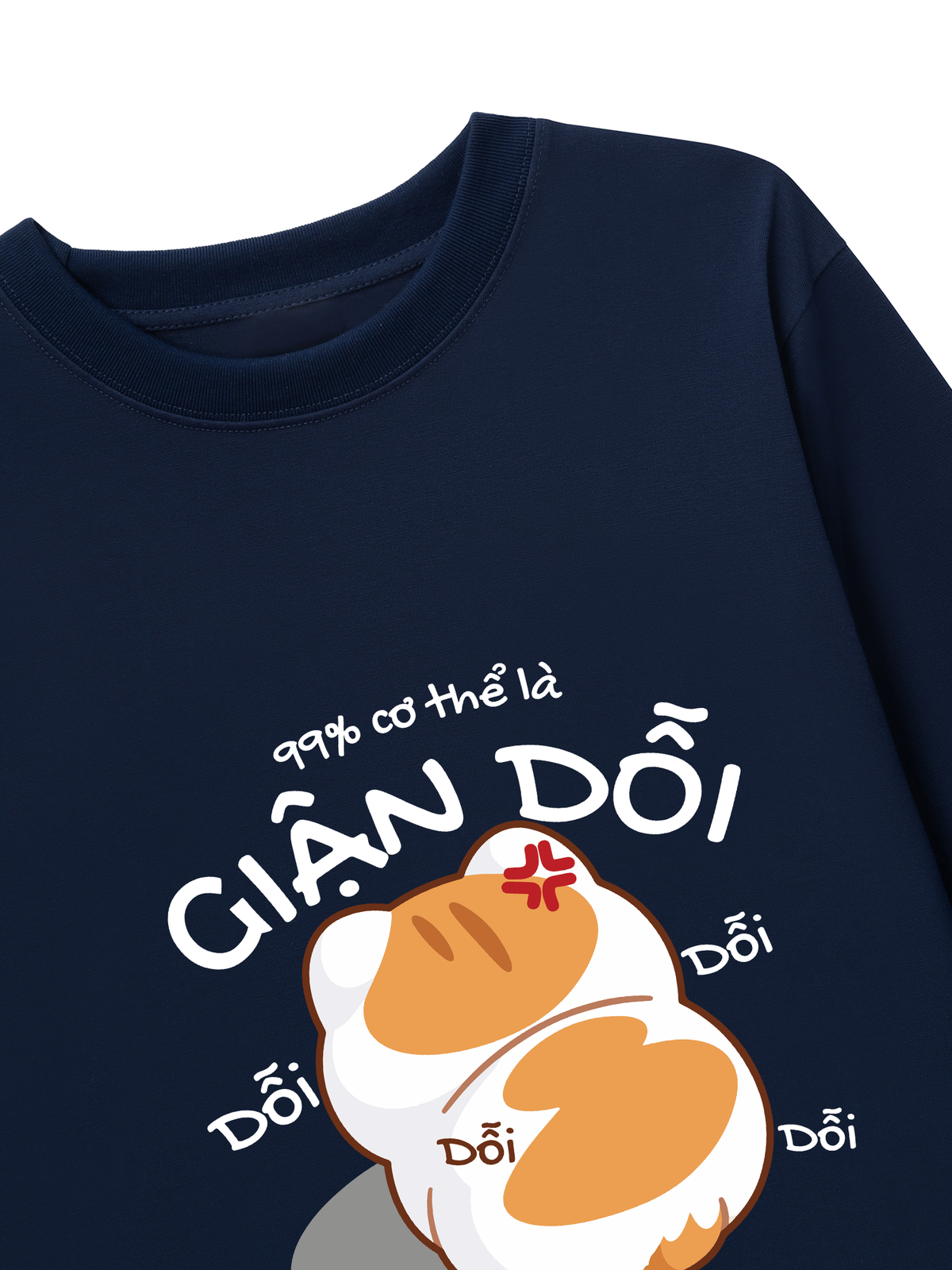 Áo Dài Tay 99% Cơ Thể Là Giận Dỗi