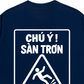 Áo Thun Relaxed Fit Chú Ý Sàn Trơn