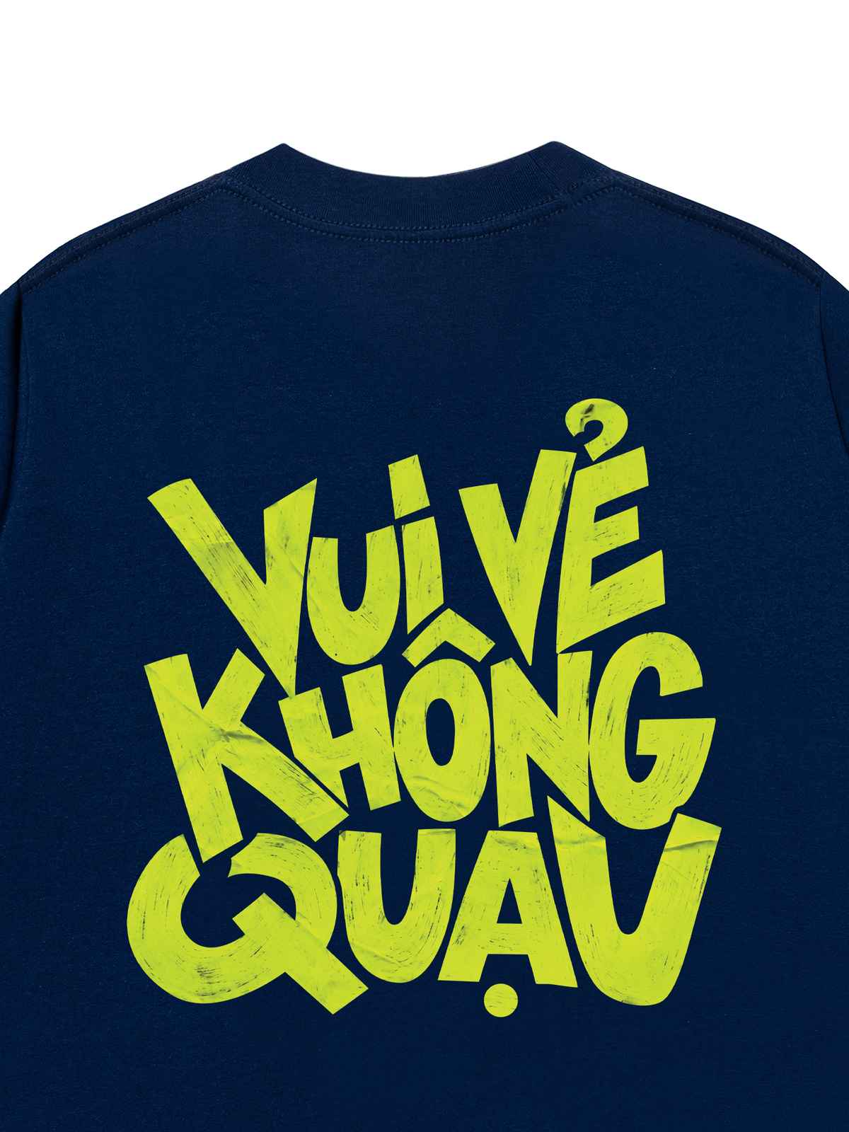 Áo Thun Relaxed Fit Vui Vẻ Không Quạu