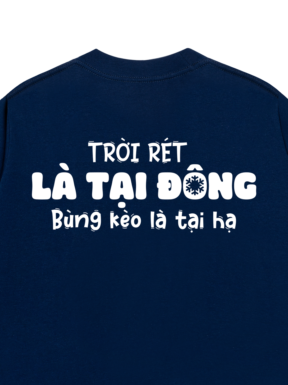 Áo Thun Relaxed Fit Trời Rét Là Tại Đông