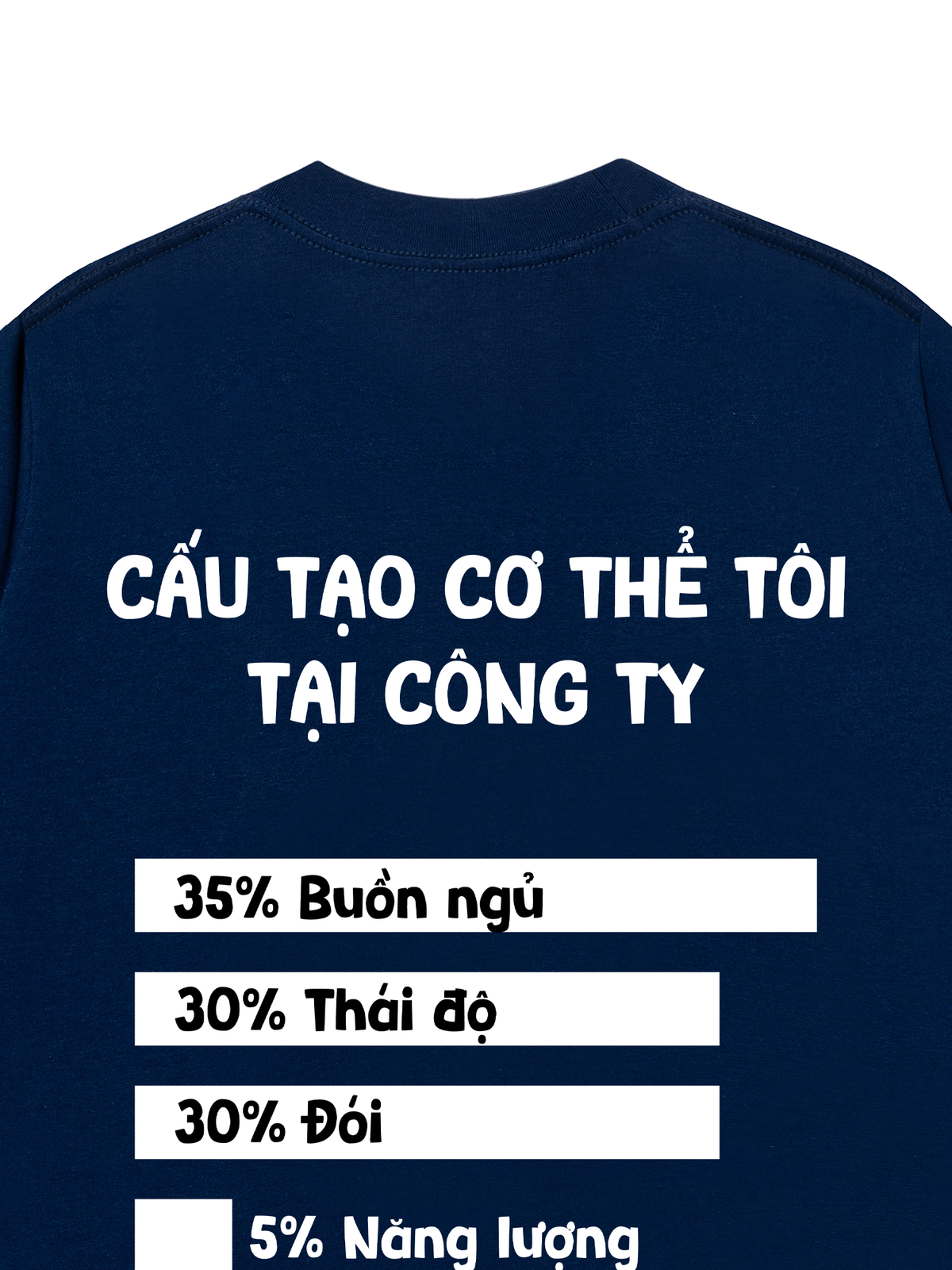 Áo Thun Relaxed Fit Cấu Tạo Cơ Thể Tôi Tại Công Ty