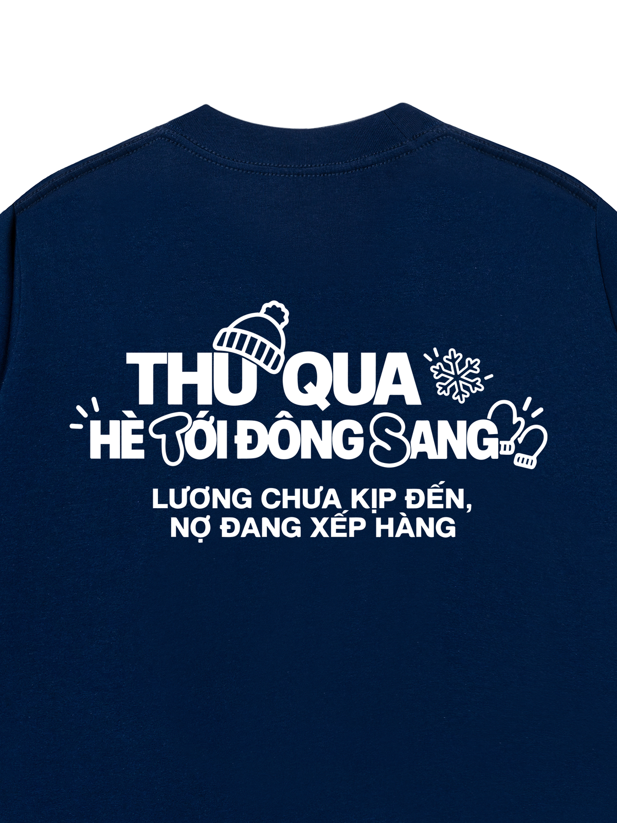 Áo Thun Relaxed Fit Thu Qua Hè Tới Đông Sang