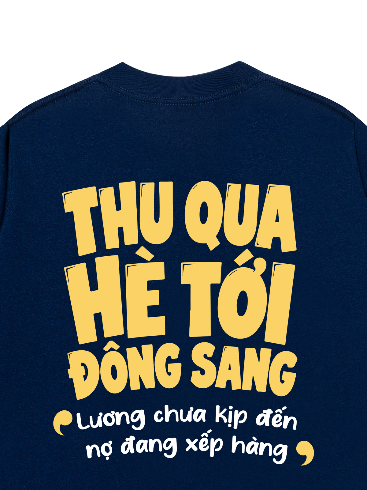 Áo Thun Relaxed Fit Thu Qua Hè Tới Đông Sang