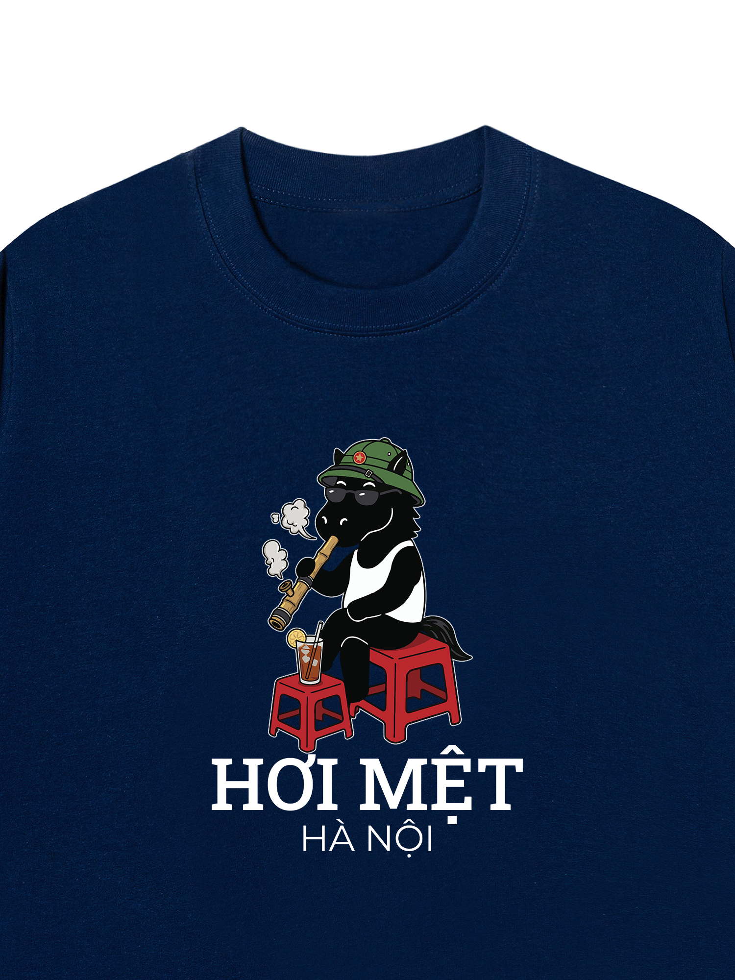 Áo Thun Relaxed Fit Hà Nội Hơi Mệt