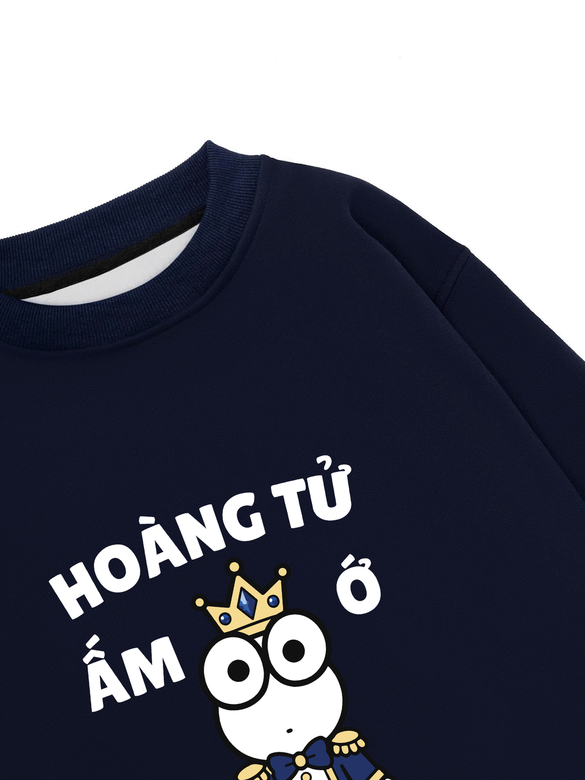 Áo Sweater Nỉ Hai Da Hoàng Tử Ấm Ớ