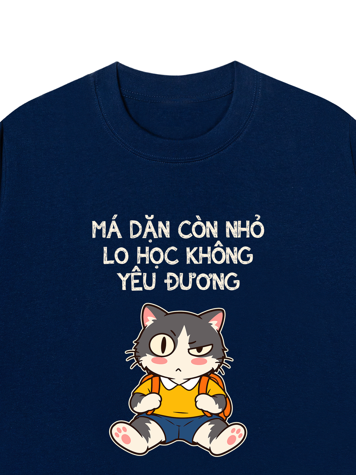 Áo Thun Relaxed Fit Còn Nhỏ Lo Học