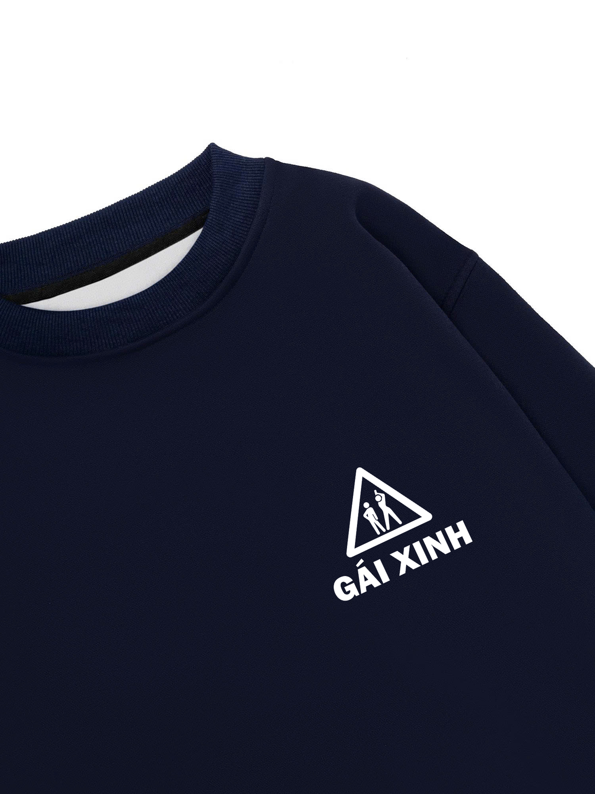 Áo Sweater Nỉ Hai Da Xinh Nhường Đường