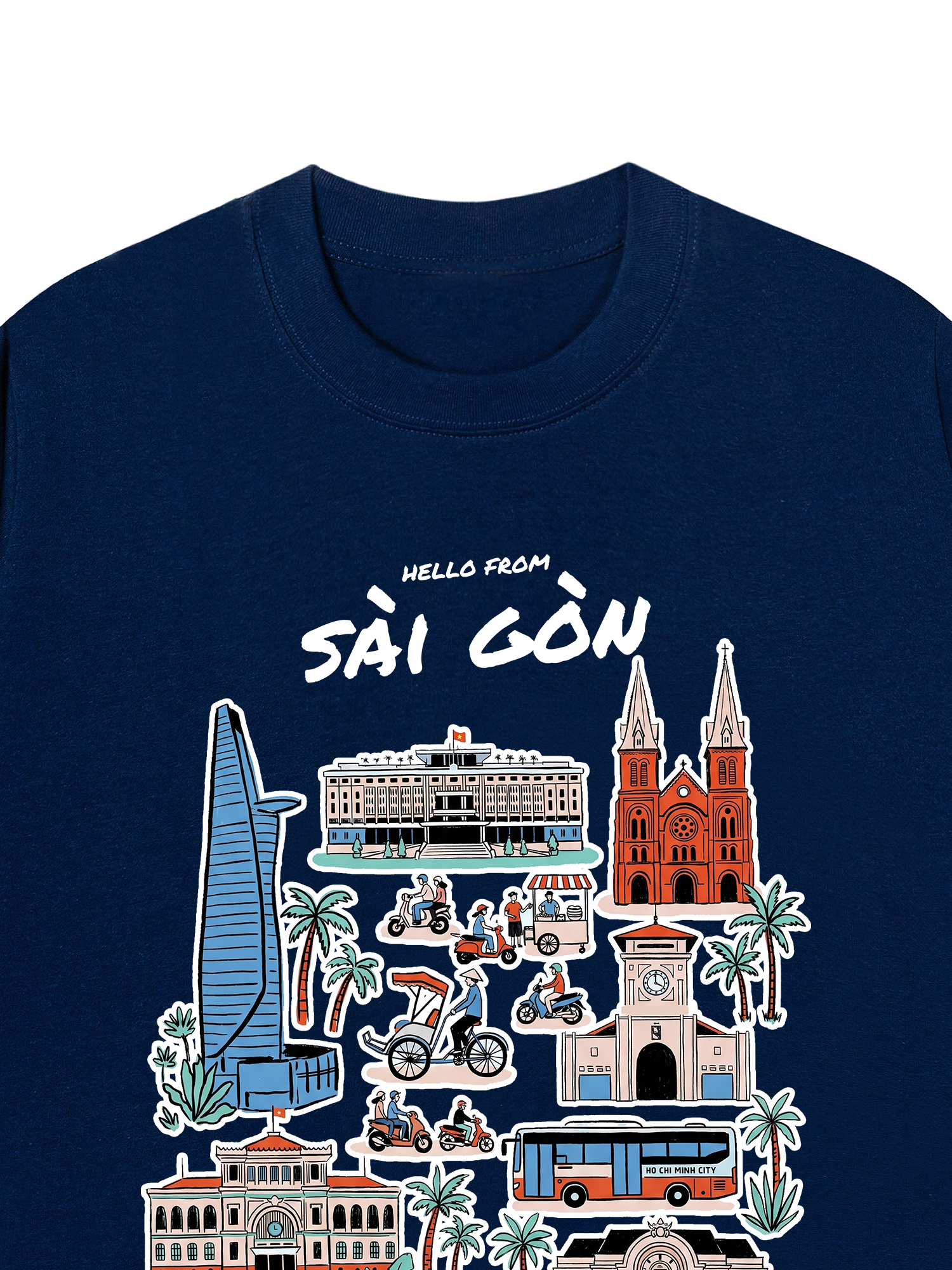 Áo Thun Relaxed Fit Hello From Sài Gòn