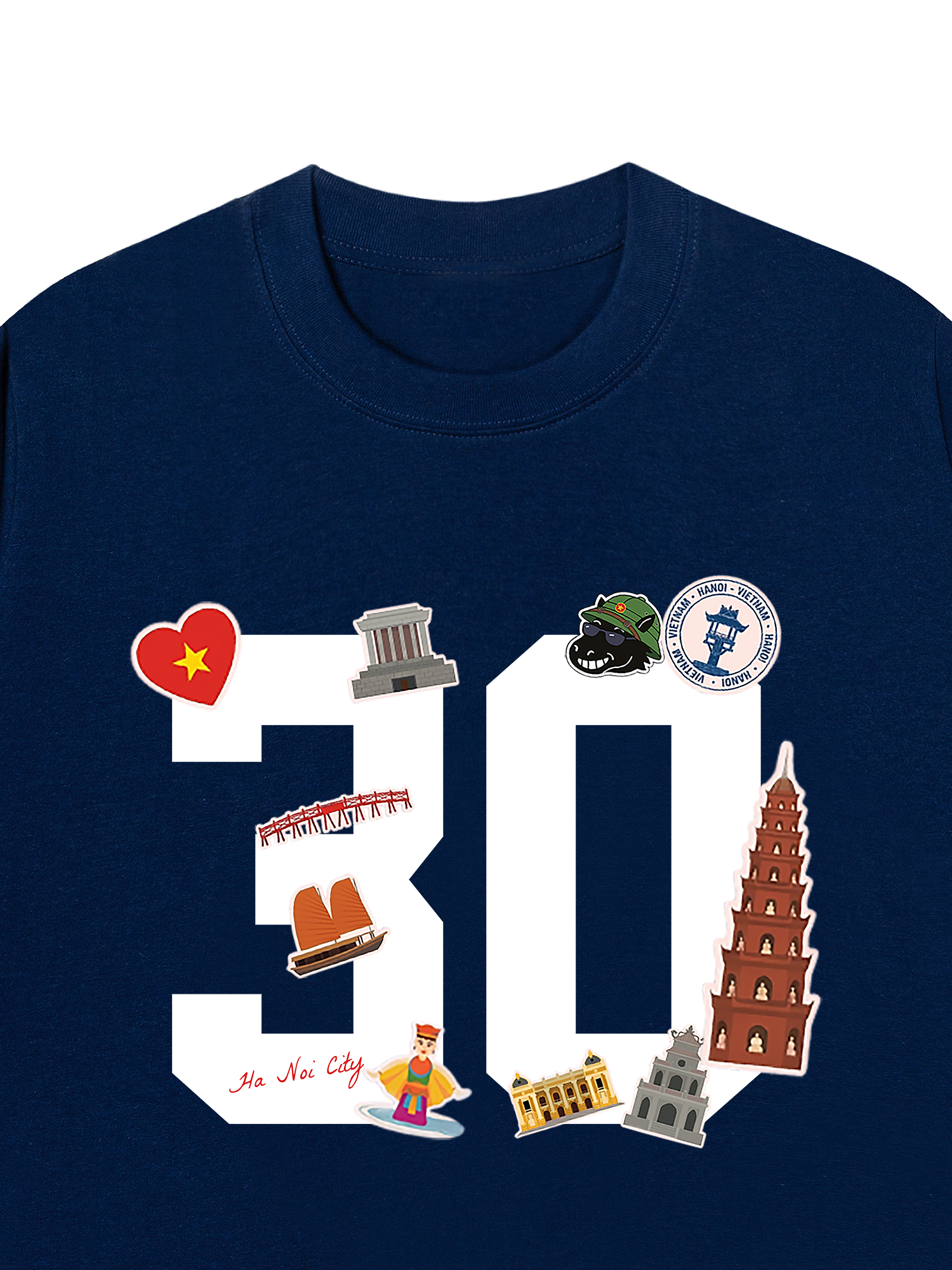 Áo Thun Relaxed Fit Hà Nội 30