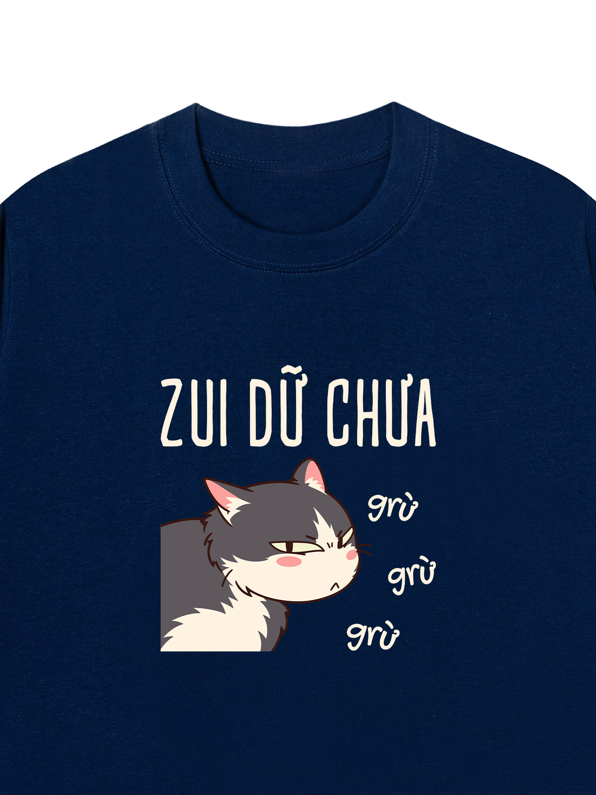Áo Thun Relaxed Fit Zui Dữ Chưa