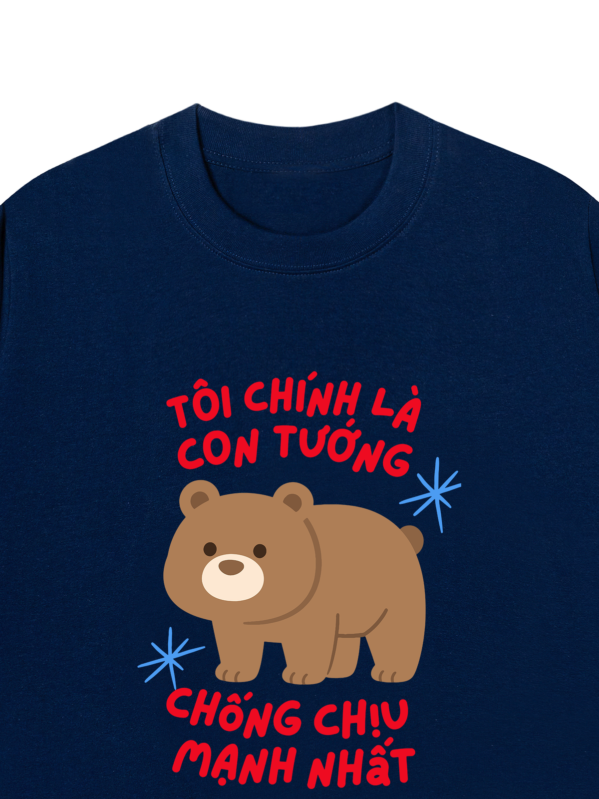 Áo Thun Relaxed Fit Con Tướng Chống Chịu