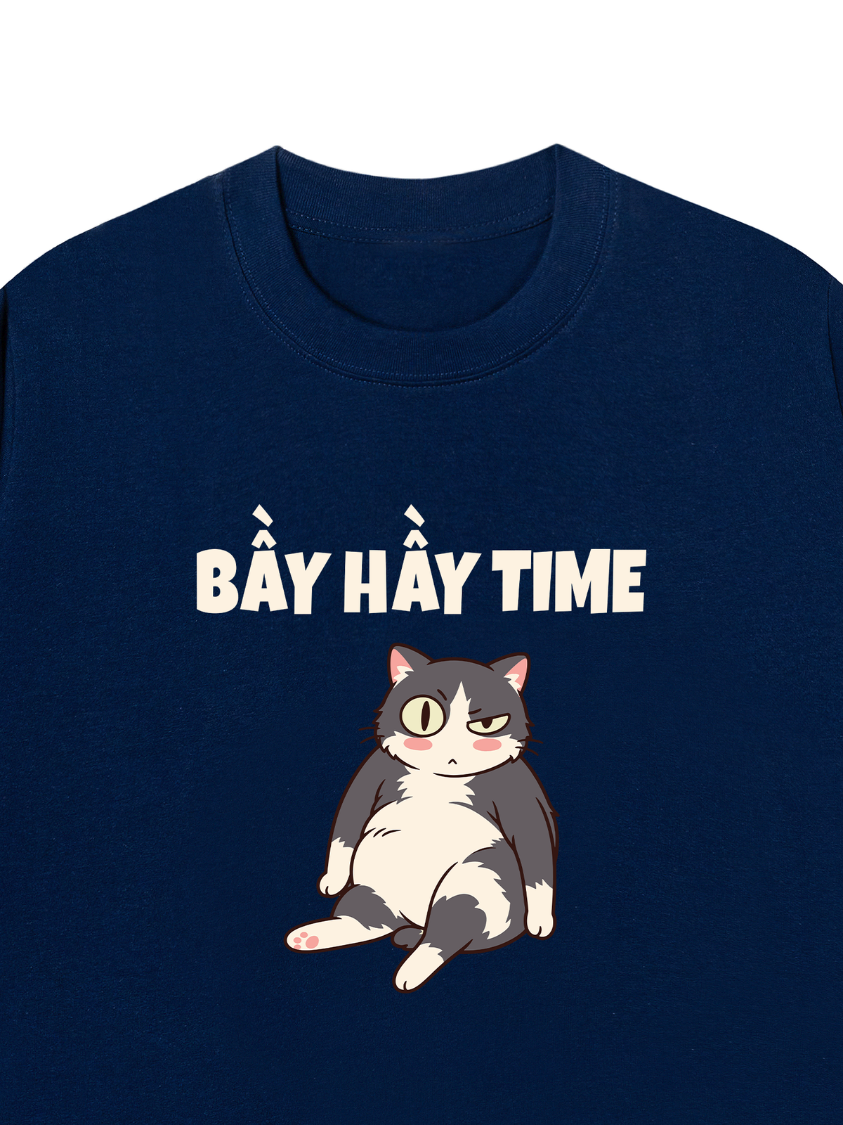 Áo Thun Relaxed Fit Bầy Hầy Time