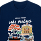 Áo Thun Relaxed Fit Hello From Hải Phòng