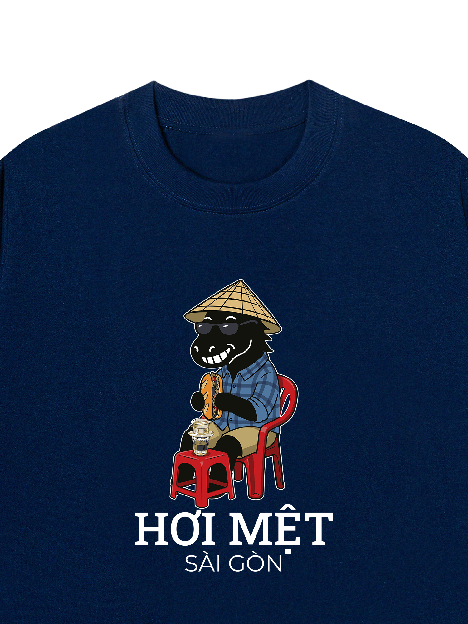 Áo Thun Relaxed Fit Sài Gòn Hơi Mệt