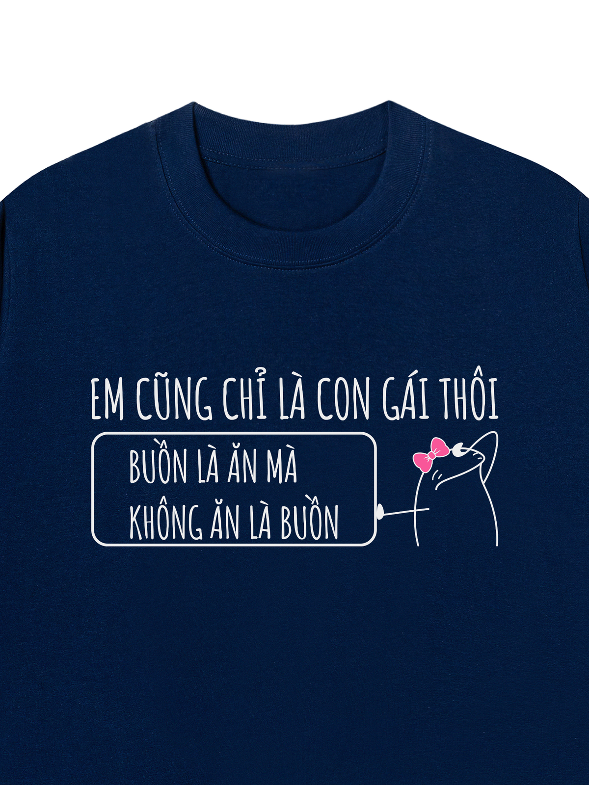 Áo Thun Relaxed Fit Em Cũng Là Con Gái Thôi