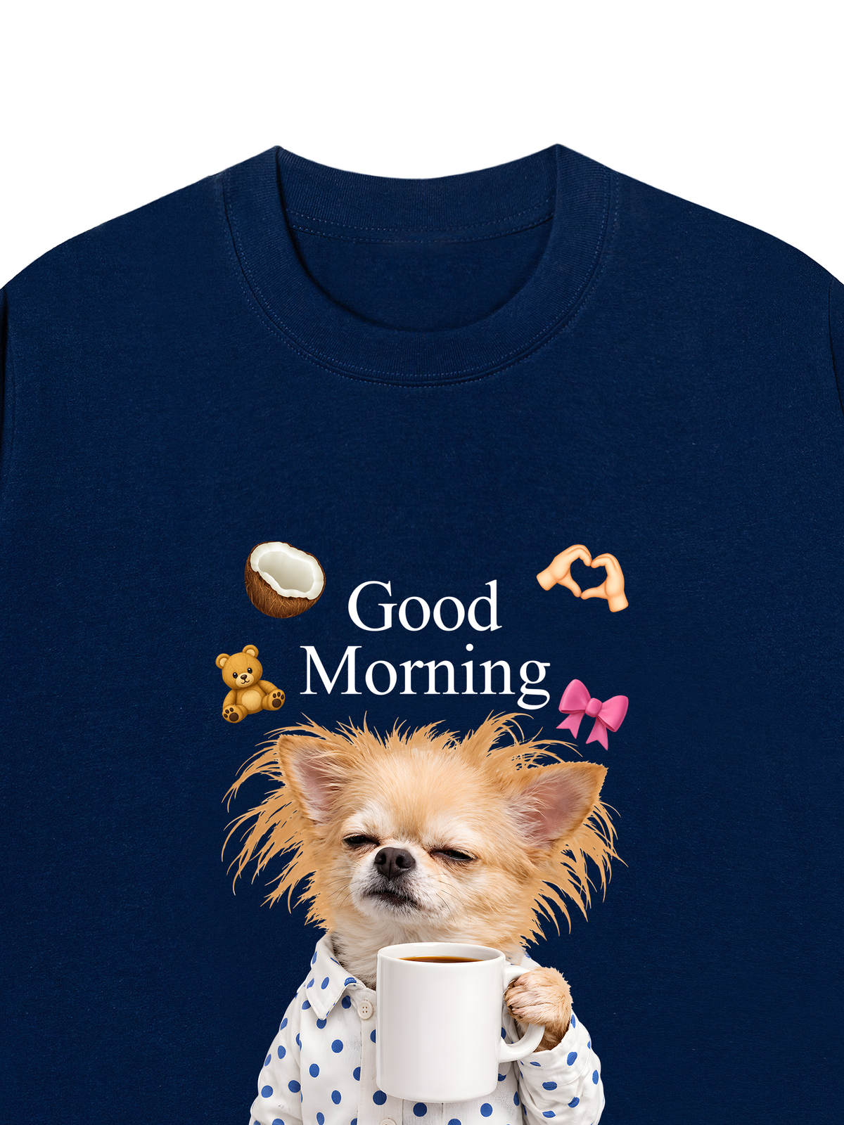 Áo Thun Relaxed Fit Good Morning