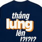 Áo Thun Relaxed Fit Thẳng Lưng Lên