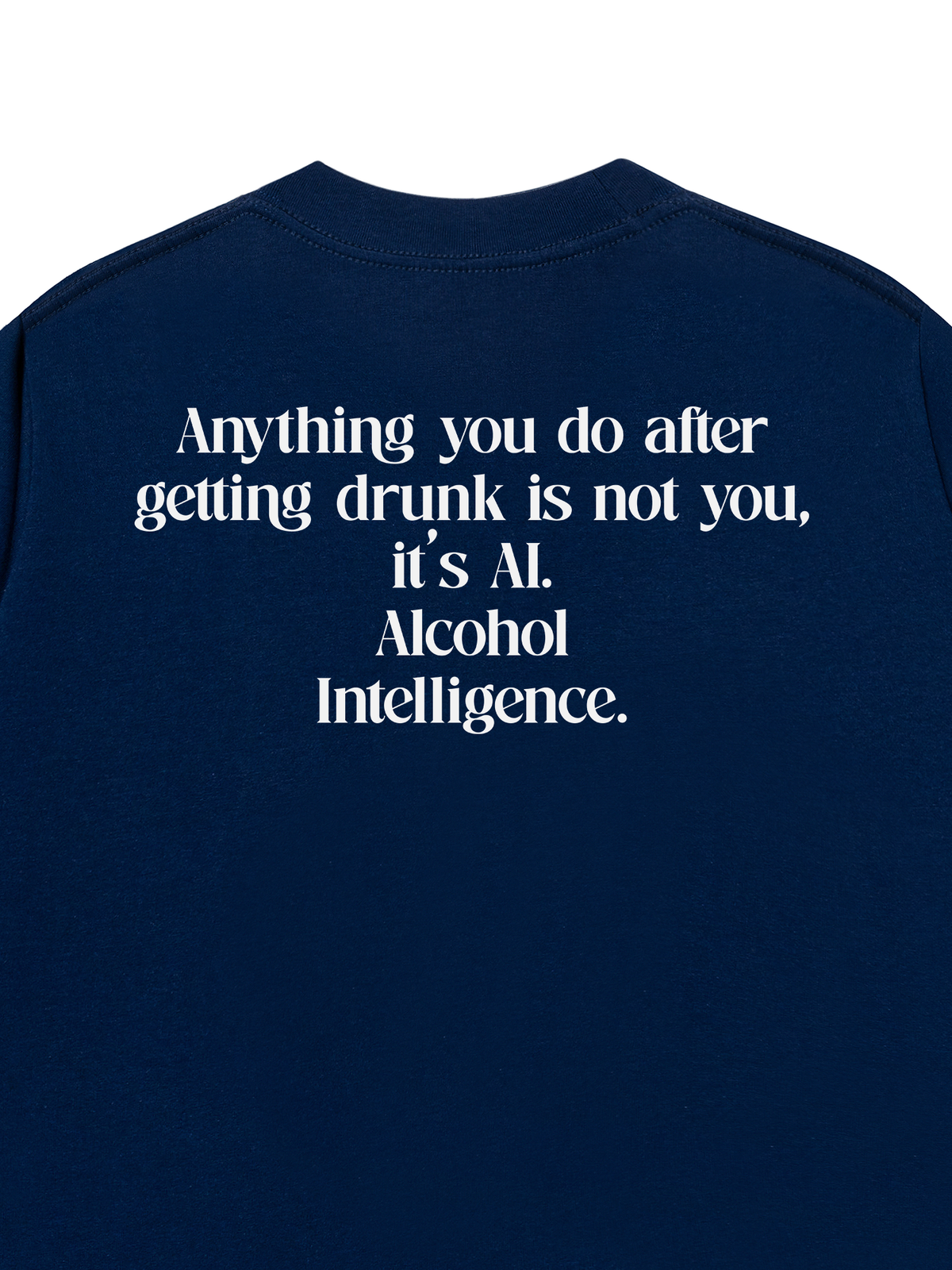 Áo Thun Relaxed Fit Alcohol Itelligence