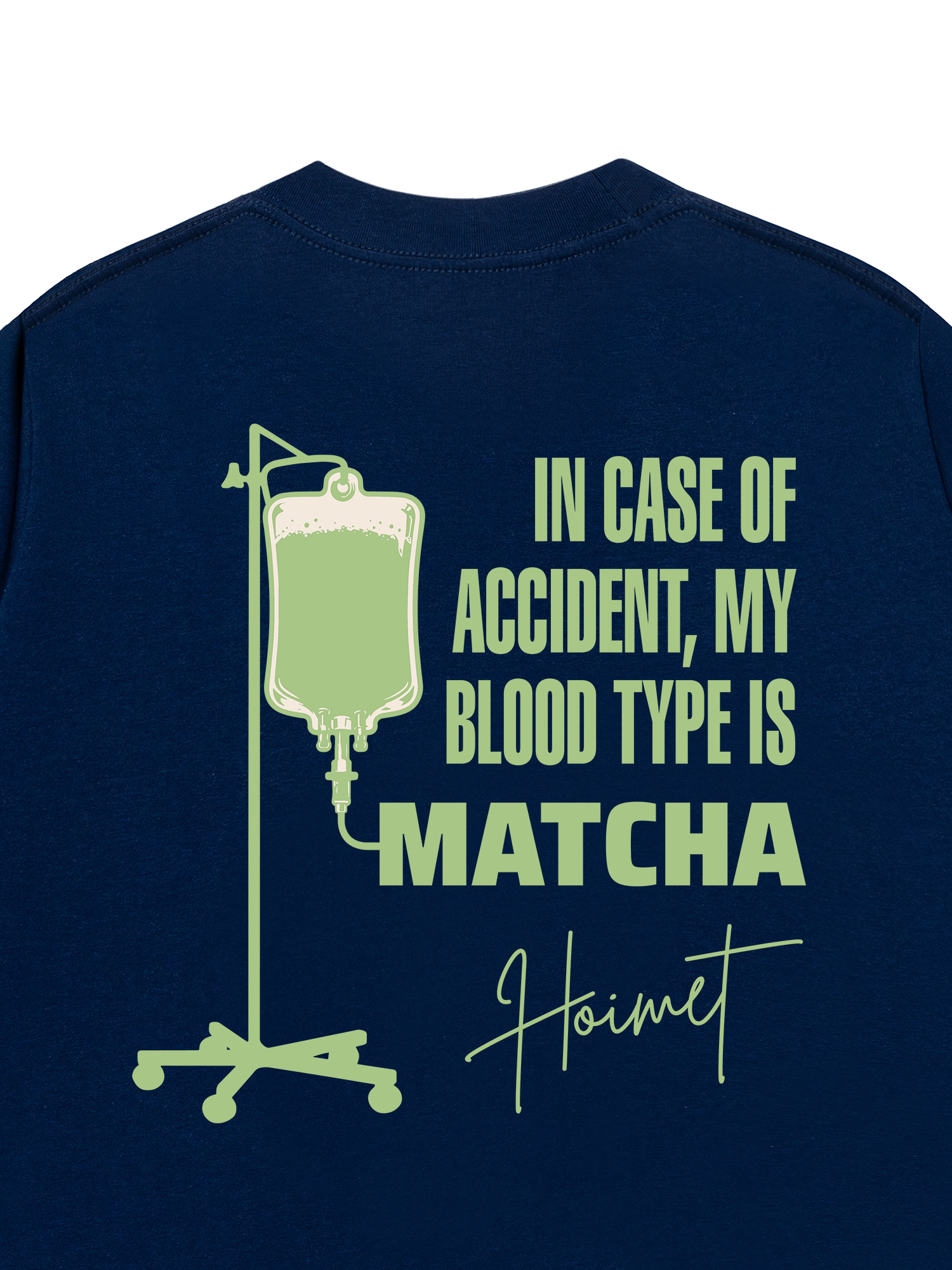 Áo Thun Relaxed Fit Blood Type Is Matcha
