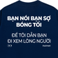 Áo Thun Relaxed Fit Bạn Nói Bạn Sợ Bóng Tối