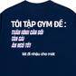 Áo Thun Relaxed Fit Lý Do Đi Tập