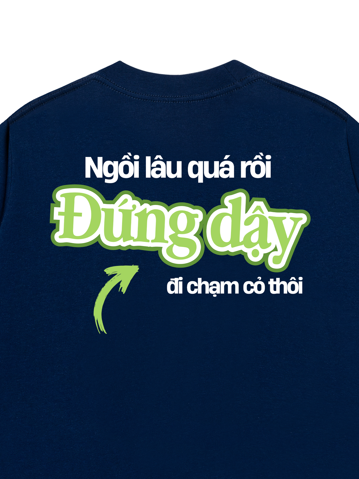 Áo Thun Relaxed Fit Đứng Dậy Chạm Cỏ