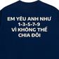 Áo Thun Relaxed Fit Yêu Anh Như