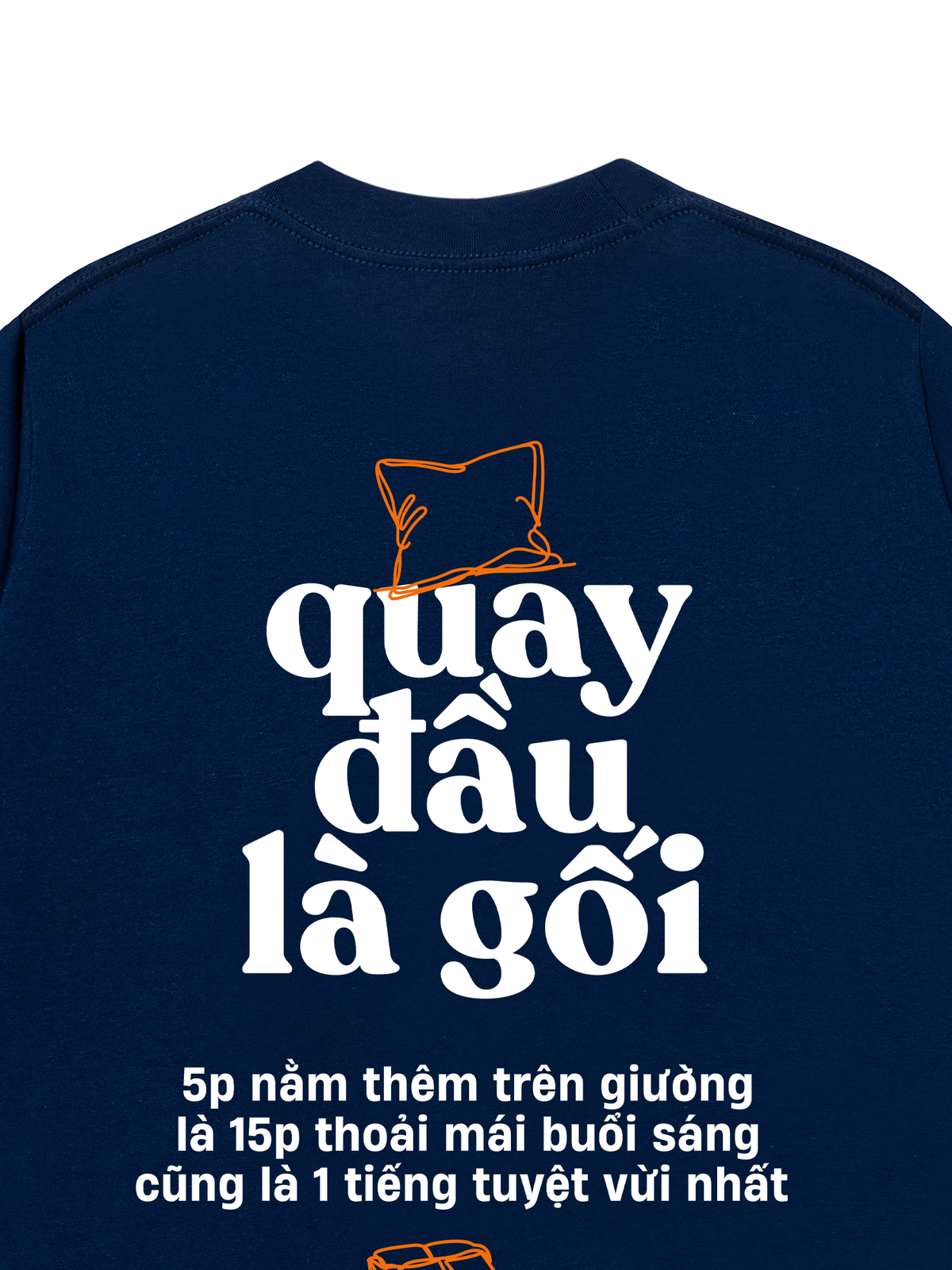 Áo Thun Relaxed Fit Quay Đầu Là Gối