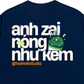 Áo Thun Relaxed Fit Anh Zai Tính Nóng Như Kem