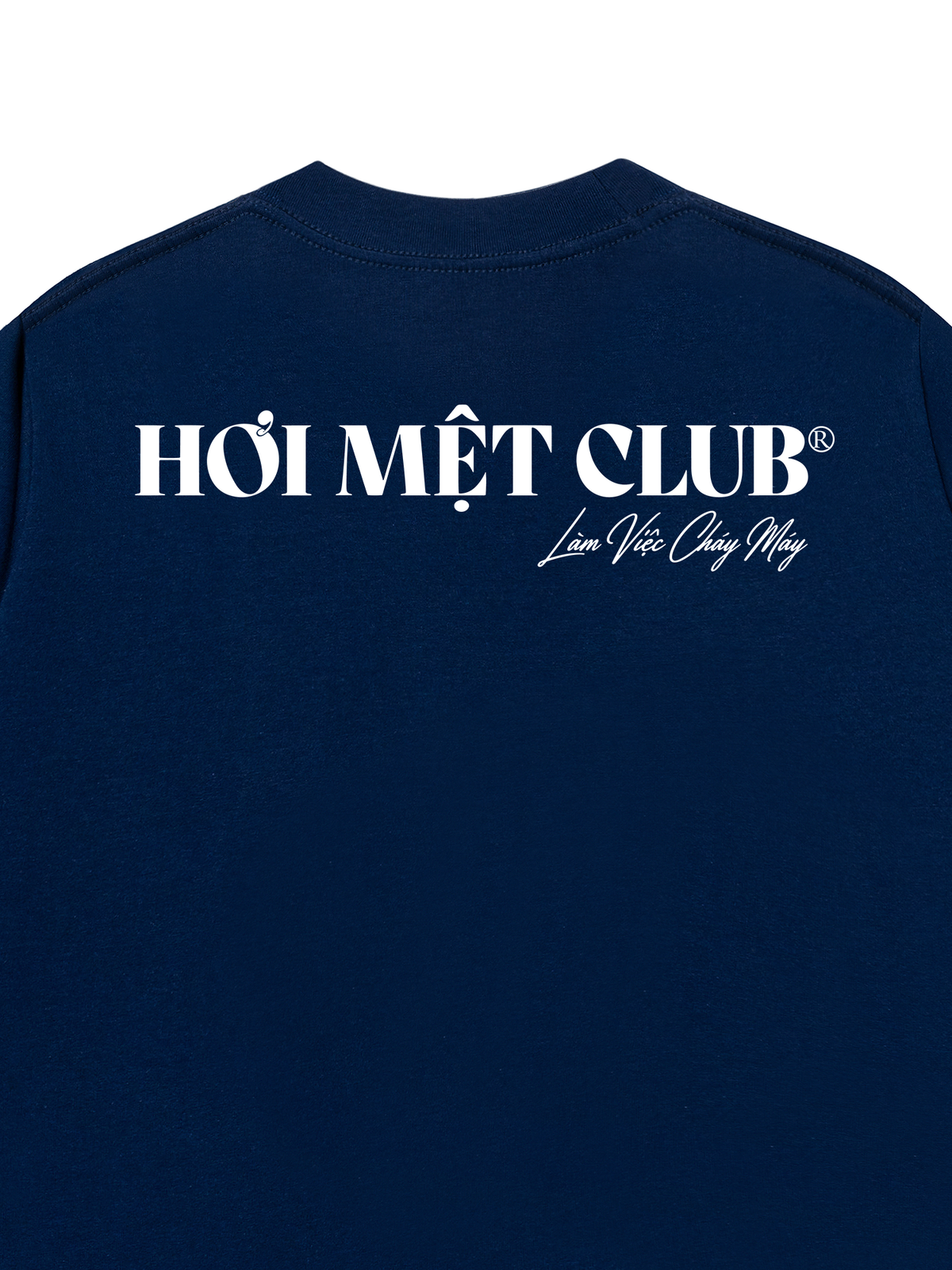 Áo Thun Relaxed Fit Làm Việc Cháy Máy