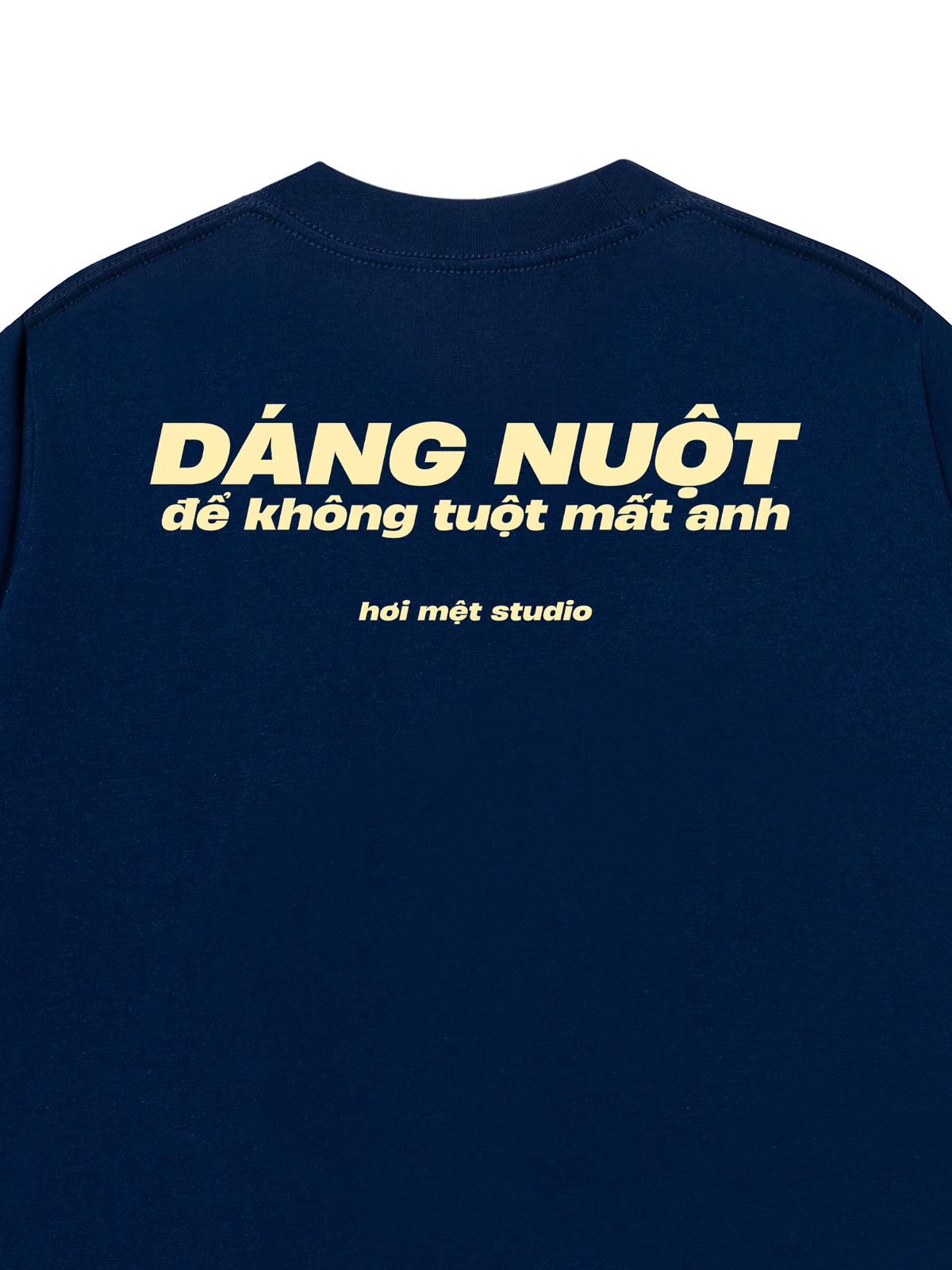 Áo Thun Relaxed Fit Dáng Nuột Không Tuột Mất Anh